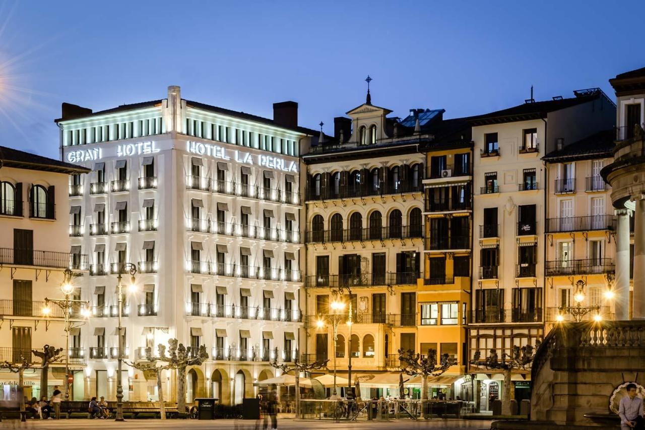 Gran Hotel La Perla Pamplona Esterno foto